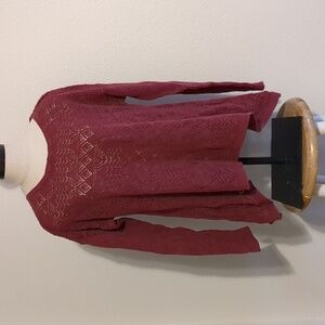 Torrid knit sweater red size 0